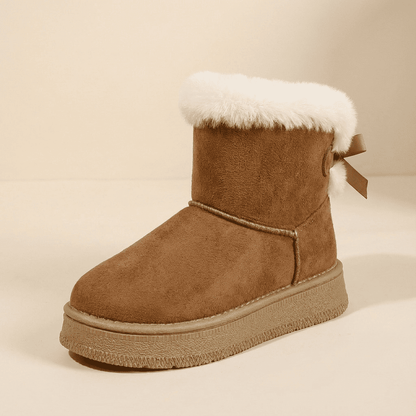 Bottines Fourrées d’Hiver Femme