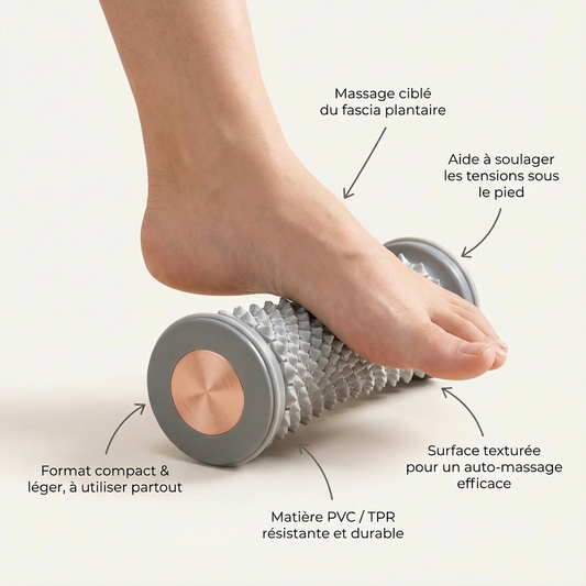 Rouleau de Massage des Pieds – Relaxation & Fascia Plantaire